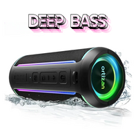 40W Bass Boost Powerful Wireless Portable Bluetooth Speaker