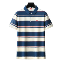 Men's Exclusive Premium Quality Cotton Striped Polo Shirt