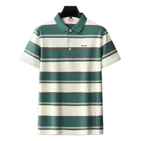 Men's Exclusive Premium Quality Cotton Striped Polo Shirt