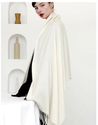 100% Wool Women Cashmere Scarf/Shawl
