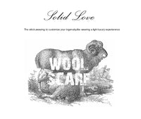 100% Wool Women Cashmere Scarf/Shawl