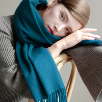 100% Wool Women Cashmere Scarf/Shawl