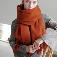 100% Wool Women Cashmere Scarf/Shawl