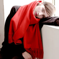 100% Wool Women Cashmere Scarf/Shawl