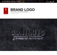 Men's Genuine Leather Business Briefcase Handbag