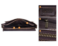 Men's Genuine Leather Business Briefcase Handbag