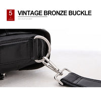 Men's Genuine Leather Business Briefcase Handbag