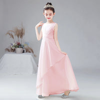 Girls' Chiffon Wedding Party Dress