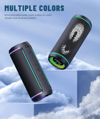 40W Bass Boost Powerful Wireless Portable Bluetooth Speaker