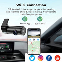 4K Dual Lens GPS Mini Dash Cam