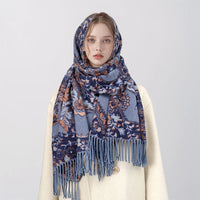 Women's Ethnic Style Paisley Jacquard Scarf/Shawl