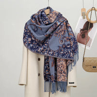 Women's Ethnic Style Paisley Jacquard Scarf/Shawl