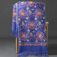 Women's Embroidery Cashmere Thick Soft Warm Scarf/Shawl