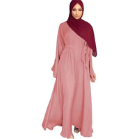 Muslim Abayas For Women Classic Black Green Kaftan Hijab Dresses Islamic Clothing Design Modest Dress Eid Prayer Robe