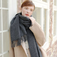 100% Wool Women Cashmere Scarf/Shawl