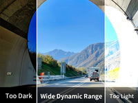 2K Voice Control WiFi APP Monitor Front Dash Cam