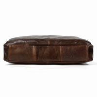 Genuine Leather Business Casual Laptop Handbag