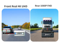 4K Voice Control Sony IMX415 GPS Dash Camera