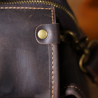 Genuine Leather Men's Briefcase Laptop Bag