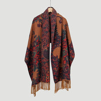 Women's Ethnic Style Paisley Jacquard Scarf/Shawl
