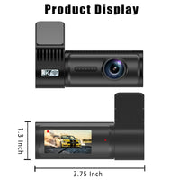 4K Dual Lens GPS Mini Dash Cam