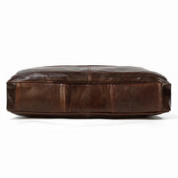 Genuine Leather Men's Business Laptop Handbag