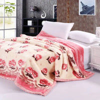 Super Soft Warm Fluffy Raschel Mink Blanket