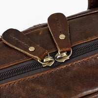 Genuine Leather Business Casual Laptop Handbag