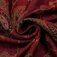 Women's Ethnic Paisley Embroidery Viscose Scarf/Shawl