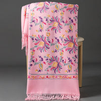 Women's Embroidery Cashmere Thick Soft Warm Scarf/Shawl