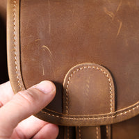 Genuine Leather Men's Briefcase Laptop Bag