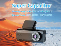 4K Voice Control Sony IMX415 GPS Dash Camera