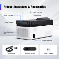 Ultra Short Throw 4K Projector With Auto Offset