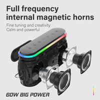 60W Dual Bass Wireless Sub-woofer Bluetooth Speaker