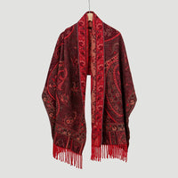 Women's Ethnic Style Paisley Jacquard Scarf/Shawl