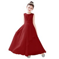 Girls' Chiffon Wedding Party Dress