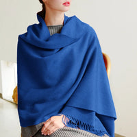 100% Wool Women Cashmere Scarf/Shawl