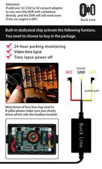 4K Dual Lens GPS Mini Dash Cam