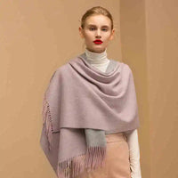 100% Wool Women Cashmere Scarf/Shawl