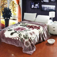 Super Soft Warm Fluffy Raschel Mink Blanket
