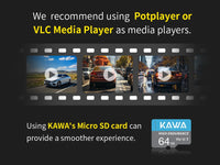 4K Voice Control Sony IMX415 GPS Dash Camera