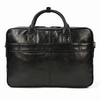 Genuine Leather Business Casual Laptop Handbag