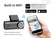 4K Voice Control Sony IMX415 GPS Dash Camera