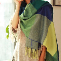 Women's Winter Lattice Scarf/Shawl