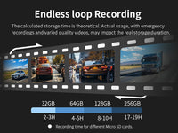 4K Voice Control Sony IMX415 GPS Dash Camera