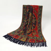 Women's Ethnic Style Paisley Jacquard Scarf/Shawl