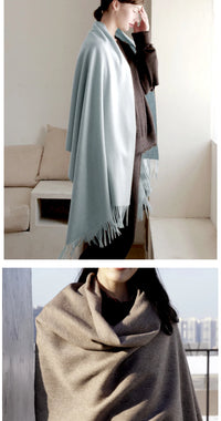 100% Wool Women Cashmere Scarf/Shawl