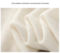 High Quality 100% Cashmere Scarf Shawl Winter New Cashmere Knitted Scarves Women Fashion Warm Neck Scarf Patchwork Color Shawl