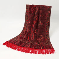Women's Ethnic Style Paisley Jacquard Scarf/Shawl