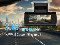 4K Voice Control Sony IMX415 GPS Dash Camera